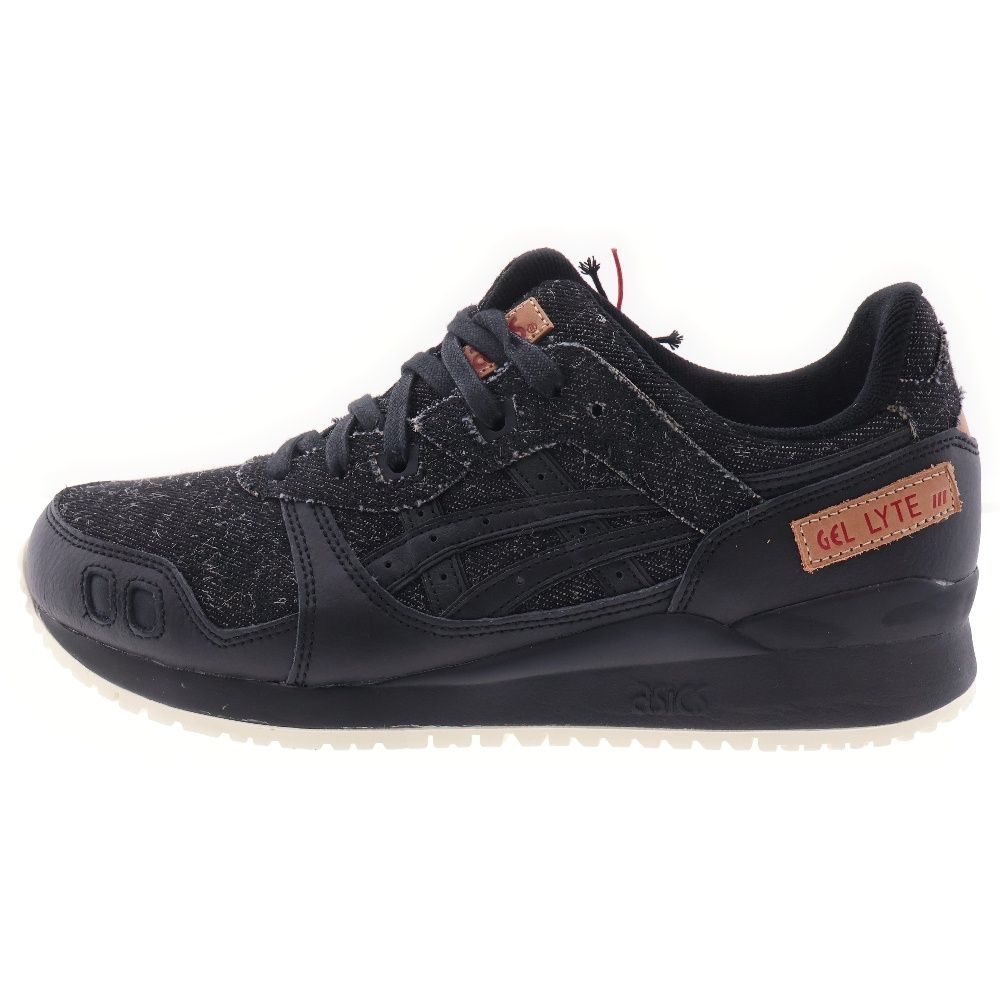 ASICS (アシックス) GEL LYTE 3 OG DENIM PACK ゲルライト デニムパック ローカットスニーカー ブラック US8.5/26.5cm 1201A049-001
