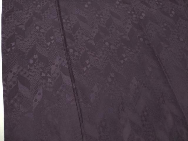 平和屋本店□極上 BANKANわものや 色無地 お召地 単衣 千鳥・ふくら雀