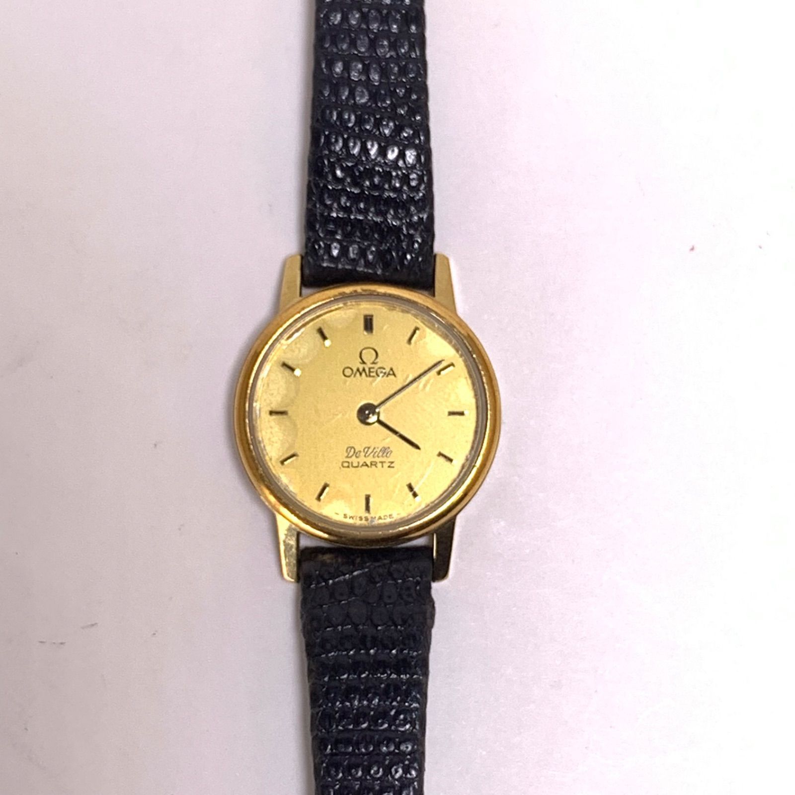 OMEGA オメガ 腕時計 1387 デビル クォーツ 不働品 レディース