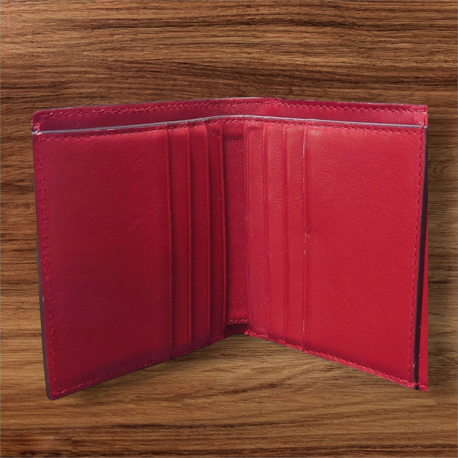 希少】ポロラルフローレン ポロベア 二つ折り財布 レッド 美品
