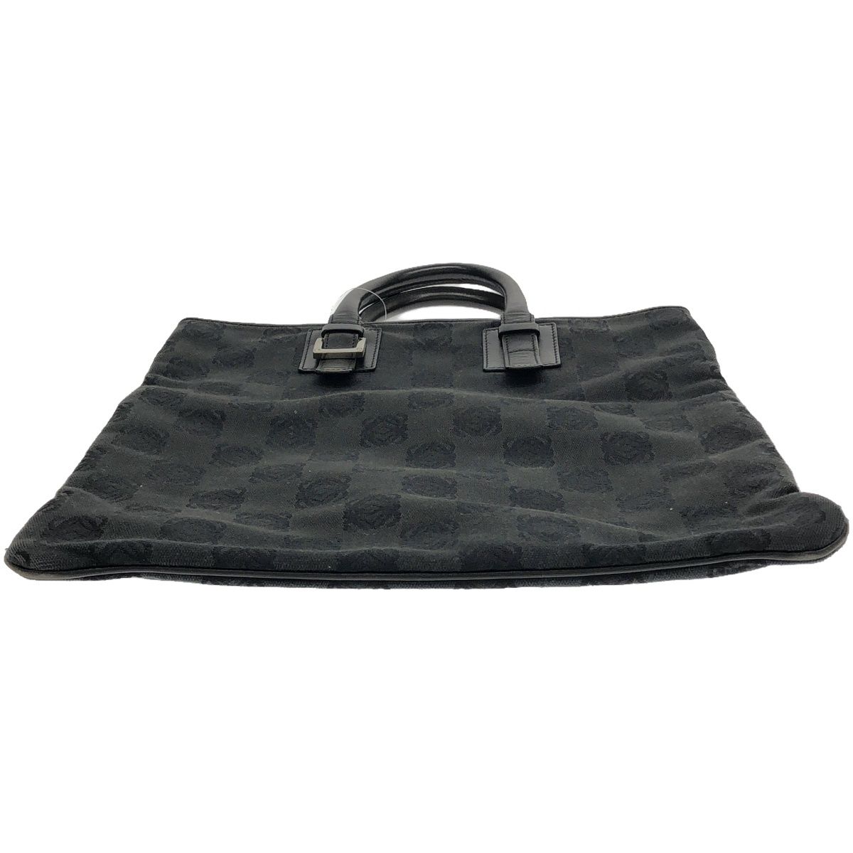 LOEWE ロエベ アナグラム キャンバスハンドバッグ グレー - メルカリ