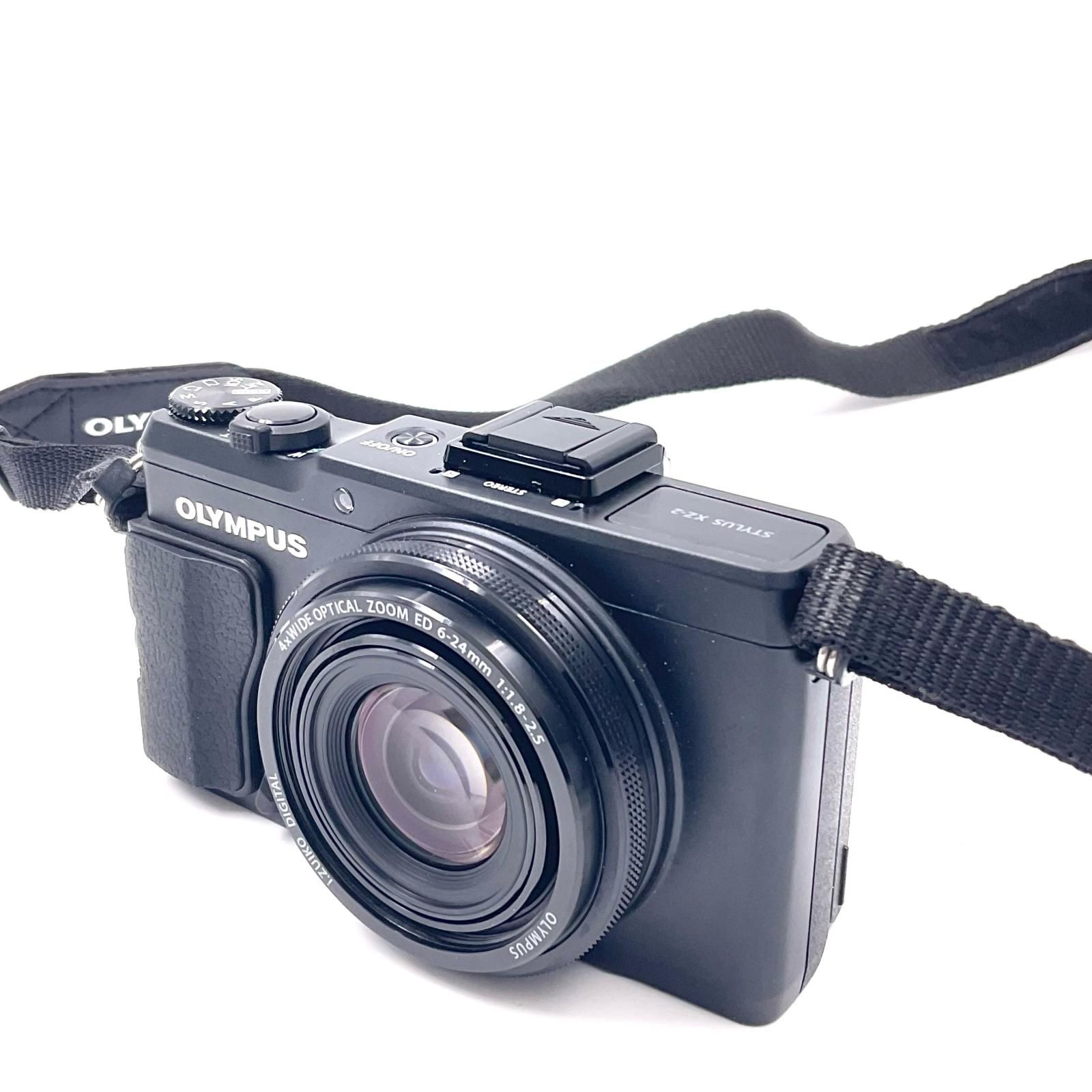 難あり、故障、ジャンク品OLYMPUS STYLUS XZ-2 ホワイト