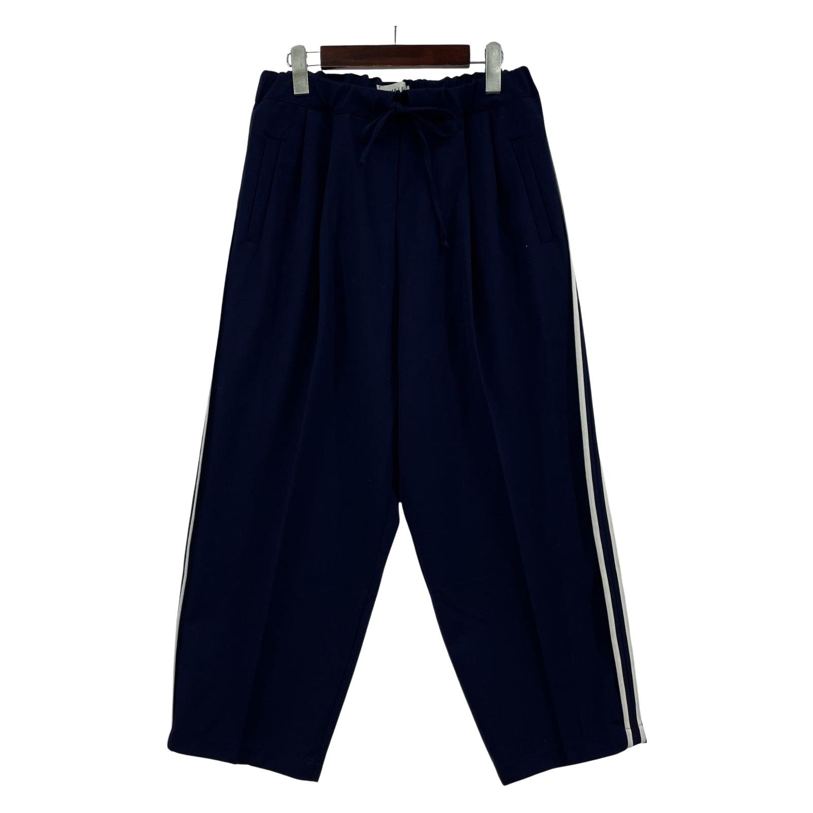 DIMA LEU ディマロウ Wool Gabardine Pleated Trouser センターシーム 