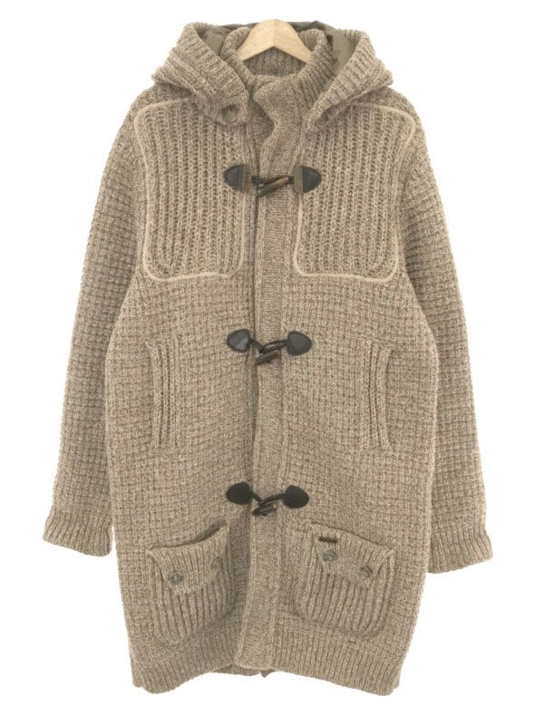 Bark ベージュ ニット ダッフルコート BARK（バーク）の「BARK ニットダッフル（ダッフルコート）」 - WEAR