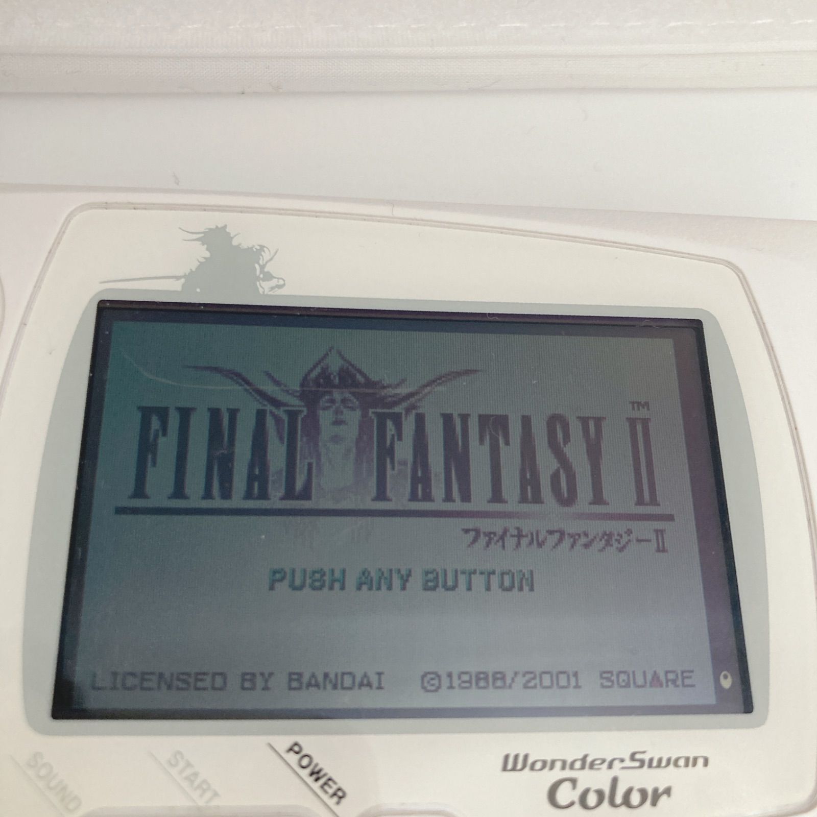 ワンダースワンカラー 本体 ファイナルファンタジー ゲーム