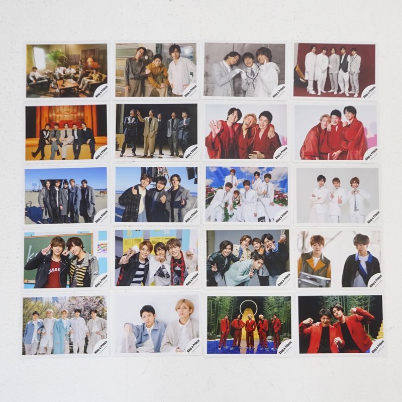 三重店】King & Prince 集合 公式写真 まとめ売り 計100枚セット