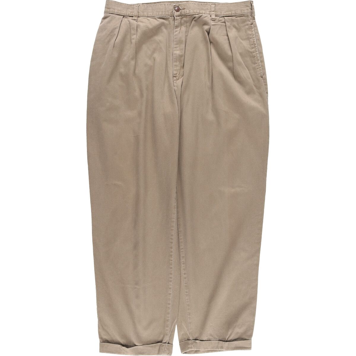 古着 90年代 ラルフローレン Ralph Lauren CHAPS チャップス ツータック チノパンツ メンズw35 ヴィンテージ/eaa423349
