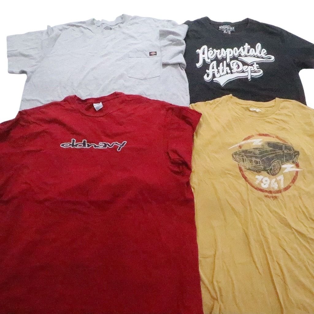 古着卸 ブランドMIX 半袖Tシャツ 16枚セット メンズ XL 2XL トミー フラッグタグ カーハート ディッキーズ 古着 NC3885
