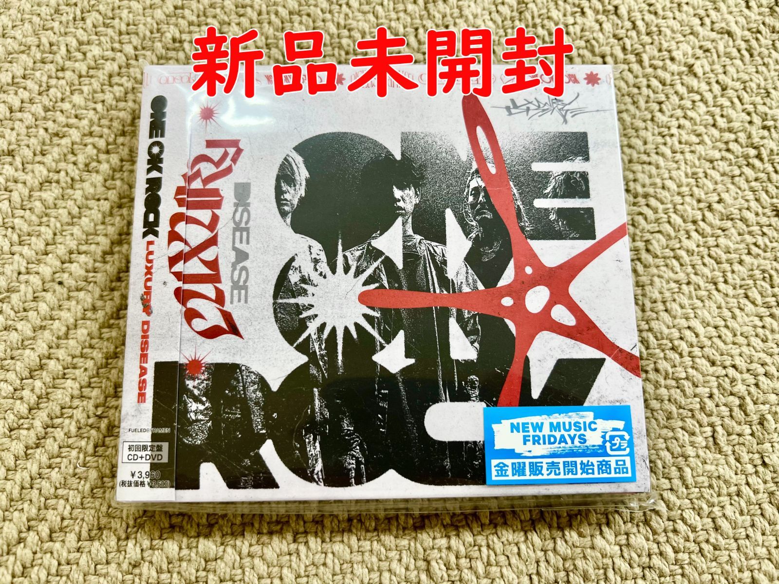ONE OK ROCK CD Luxury Disease(初回生産限定盤)(DVD付)