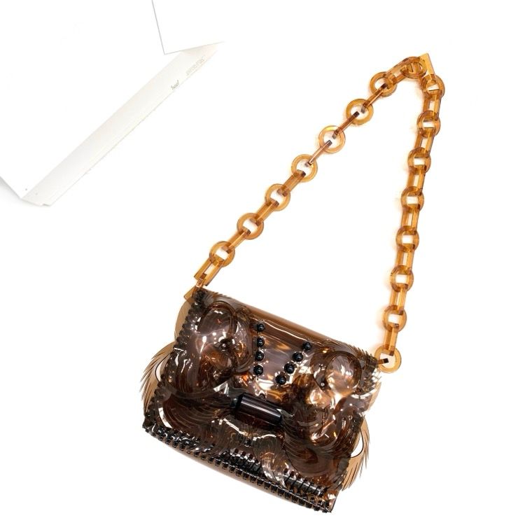 Mame Kurogouchi Vinyl Chloride Mini top Chain