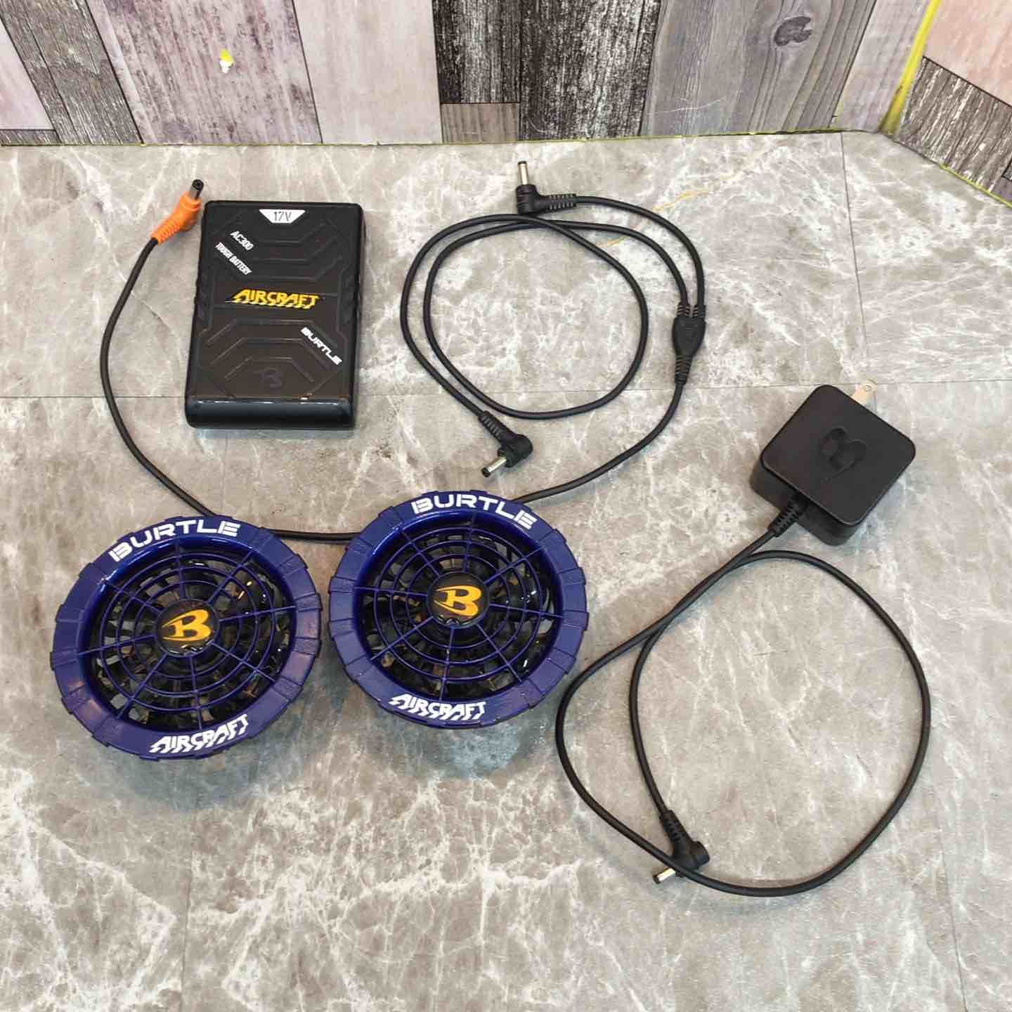 Burtle AC300 Tough Battery & Fansセット Burtle AC300 バッテリーと