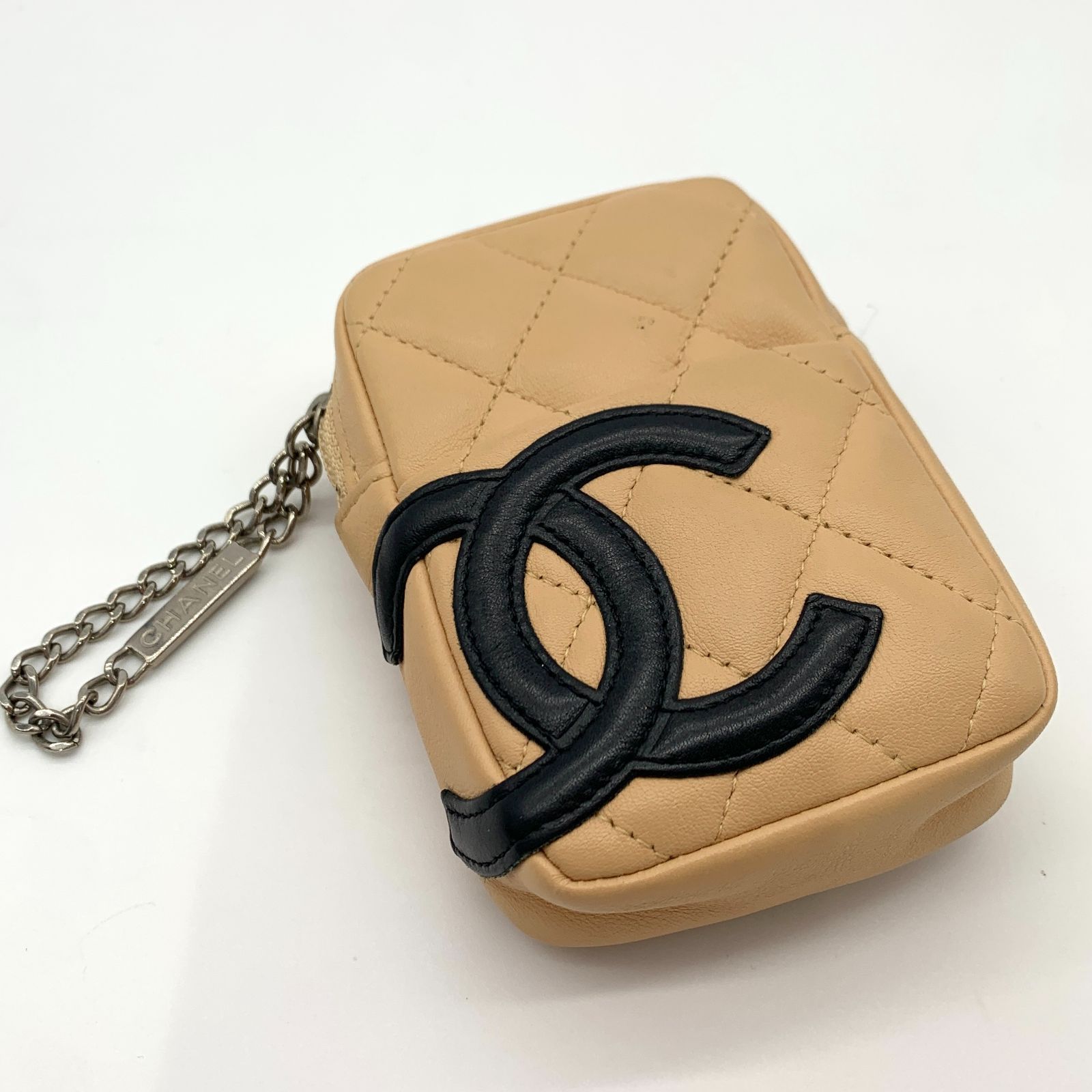 ▽シャネル カンボン シガレットケース A26732 ベージュ - メルカリ 