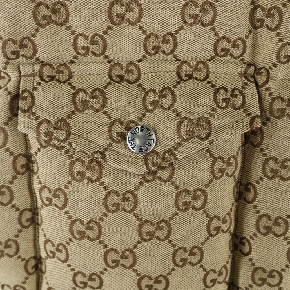 GUCCI (グッチ) 21AW×THE NORTH FACE ノースフェイス GG総柄