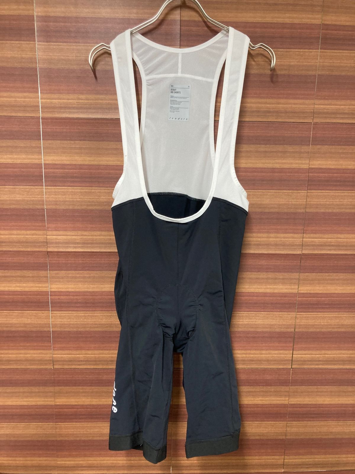 IW196 イザドア Debut Bib Shorts ビブショーツ 黒 XLサイズ