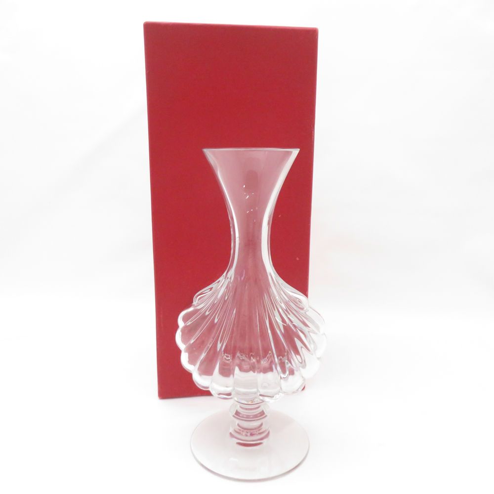 吹きガラス 大正ガラス ひょうたん型花瓶（青） 気泡ガラス