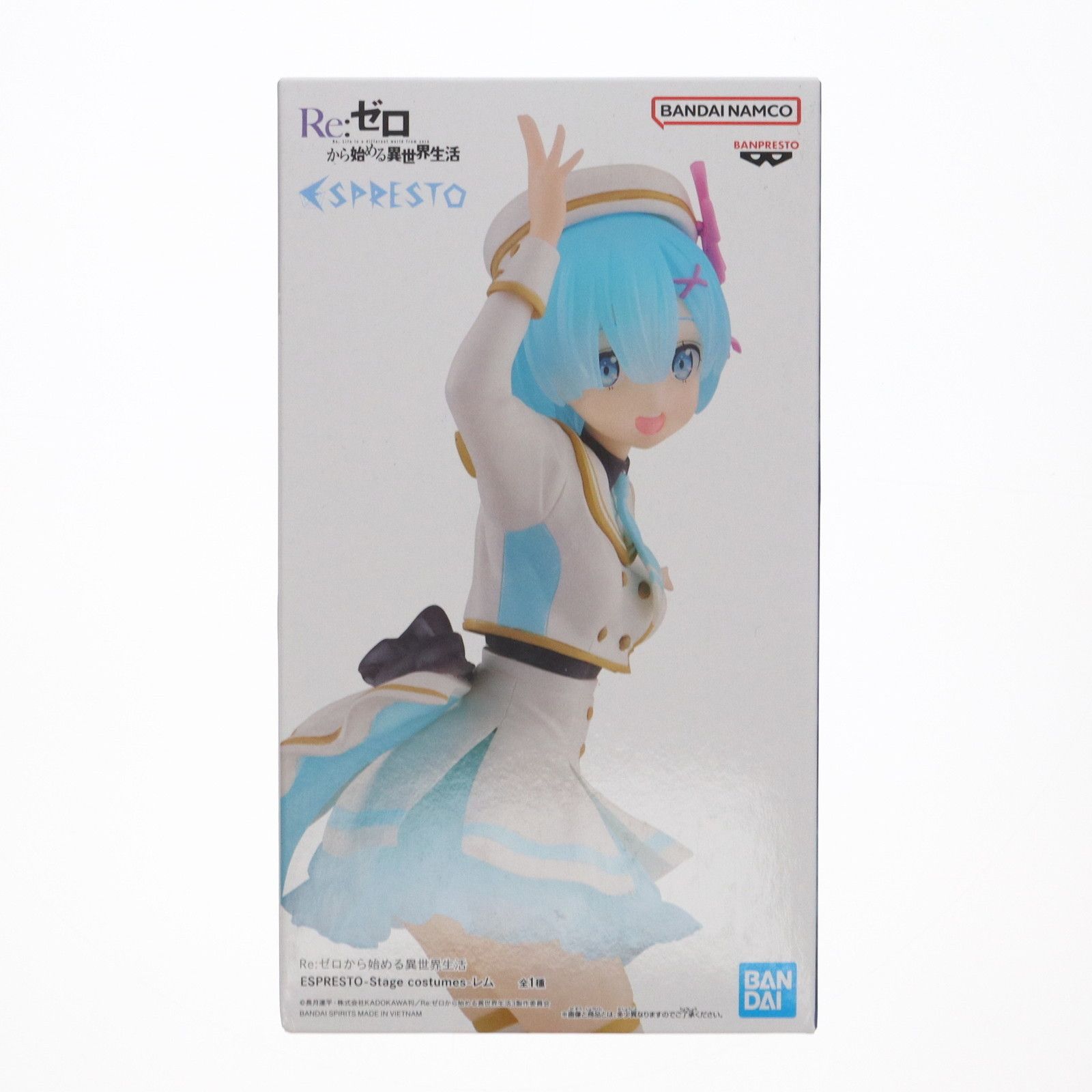 BANPRESTO - リゼロ　フィギュア　レム　9体セット BANPRESTO Re:ゼロから始める異世界生活 ESPRESTO Choosing a