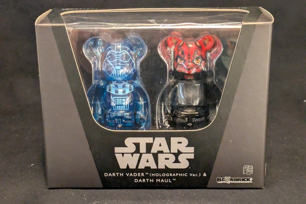 MEDICOMTOY BE@RBRICK DARTH VADER (TM) (HOLOGRAPHIC Ver