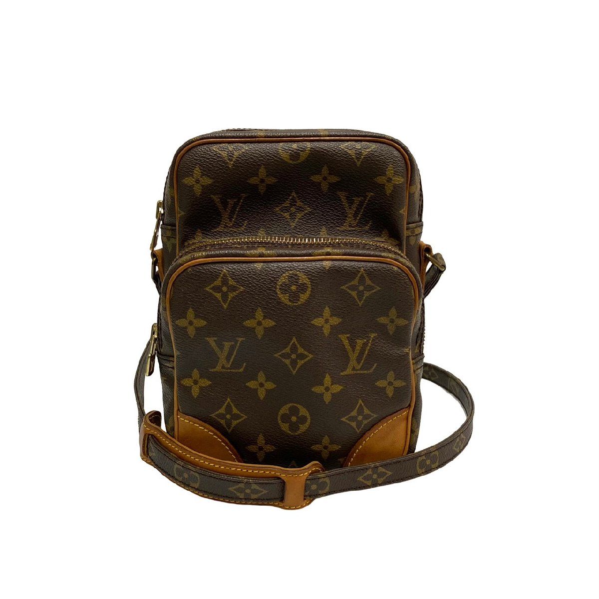 極 美品 レア LOUIS VUITTON ルイヴィトン アマゾン モノグラム レザー 
