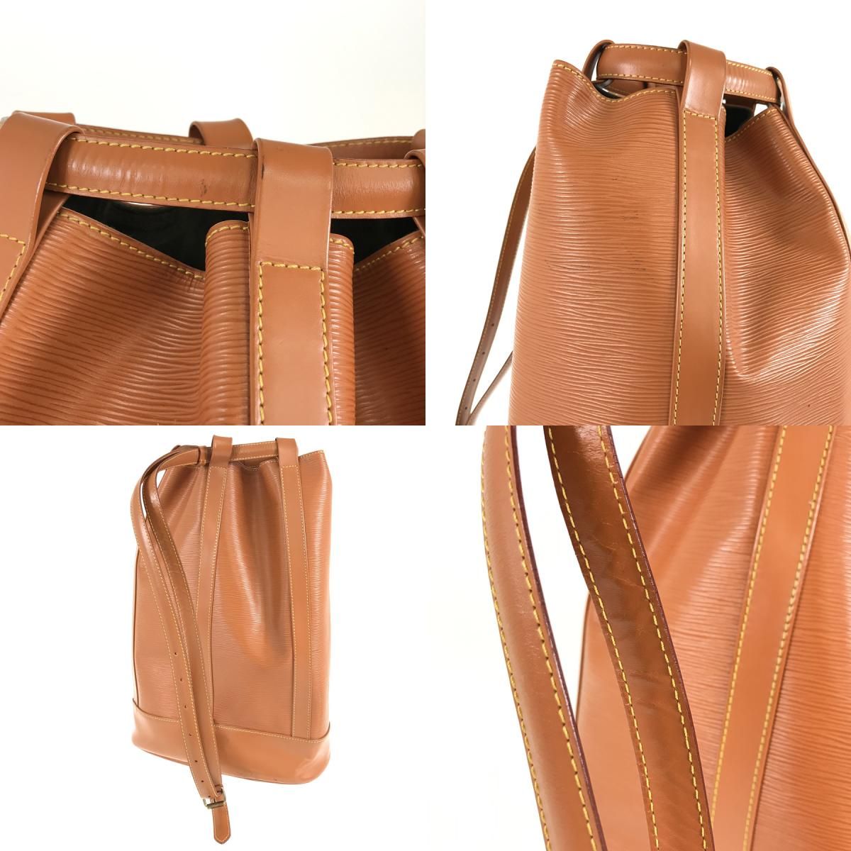 ルイ・ヴィトン LOUIS VUITTON エピ ランドネGM M43088 ブラウン 