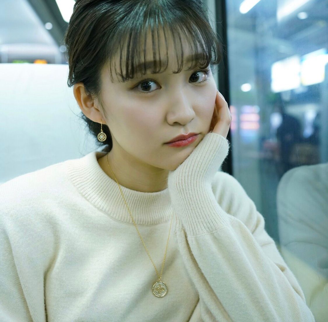 アンティークコインの14kgfロングネックレス ete agete nojess