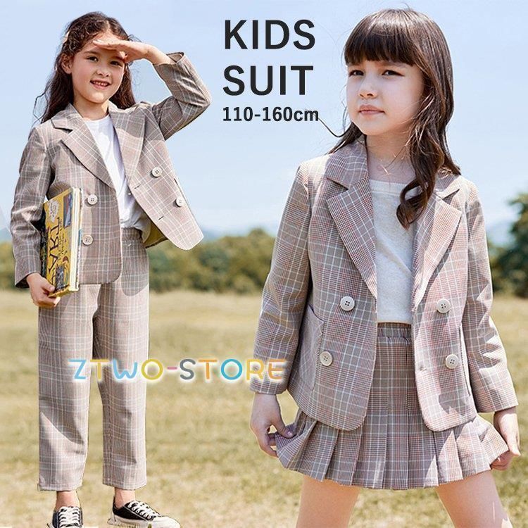 卒業式 スーツ 女の子 ピアノ発表会 子供 発表会 スーツ 女の子 韓国 フォーマルスーツ スーツ 入学式 子供服 ジャケット スカート 白 ブラウス リボン 3点 上下 卒業式 スーツ 女の子 卒服 韓国 女の子 小学生 子供スーツ ピアノ発表