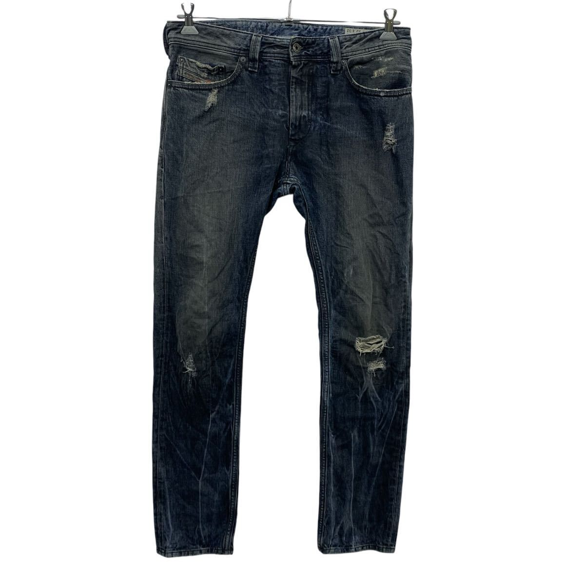 DIESEL デニムパンツ W32 ブラック ディーゼル スキニー Y2K 