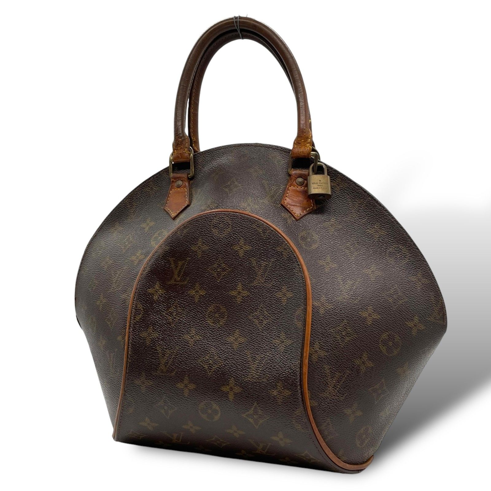 LOUIS VUITTON ルイヴィトン モノグラム エリプスMM ハンドバッグ M51126 レザー ブラウン C - メルカリ