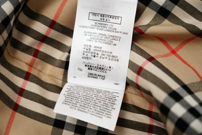 未使用品 BURBERRY バーバリー コート【古着】【中古】【送料無料】20240526/GO6528