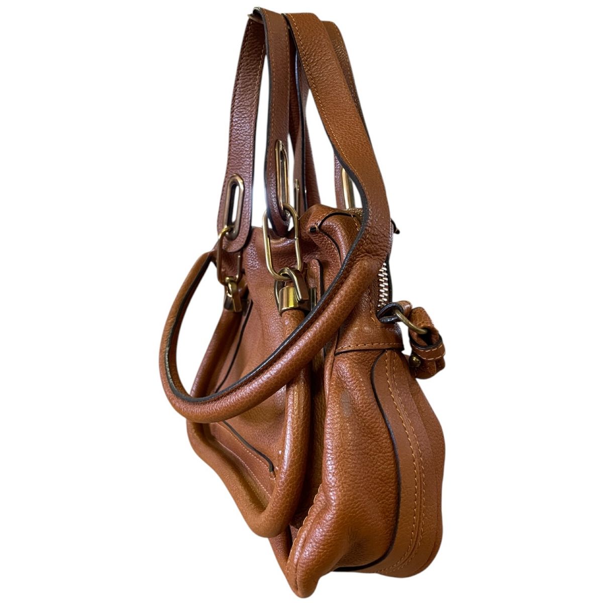 Chloe クロエ パラティ レザー 2WAYハンドバッグ ショルダー