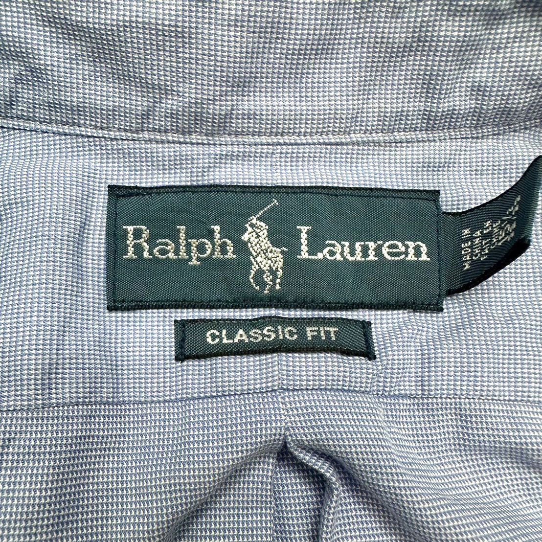 古着 RalphLauren ラルフローレン 長袖シャツ 90s ヴィンテージ