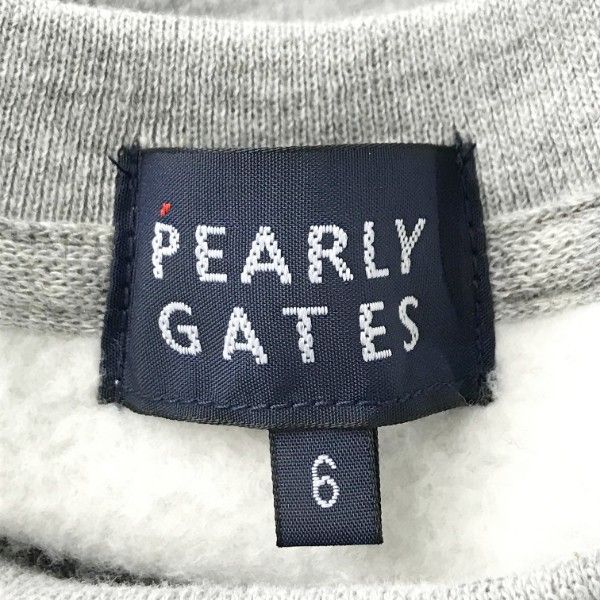 PEARLY GATES パーリーゲイツ × PEANUTS 裏起毛 スウェット