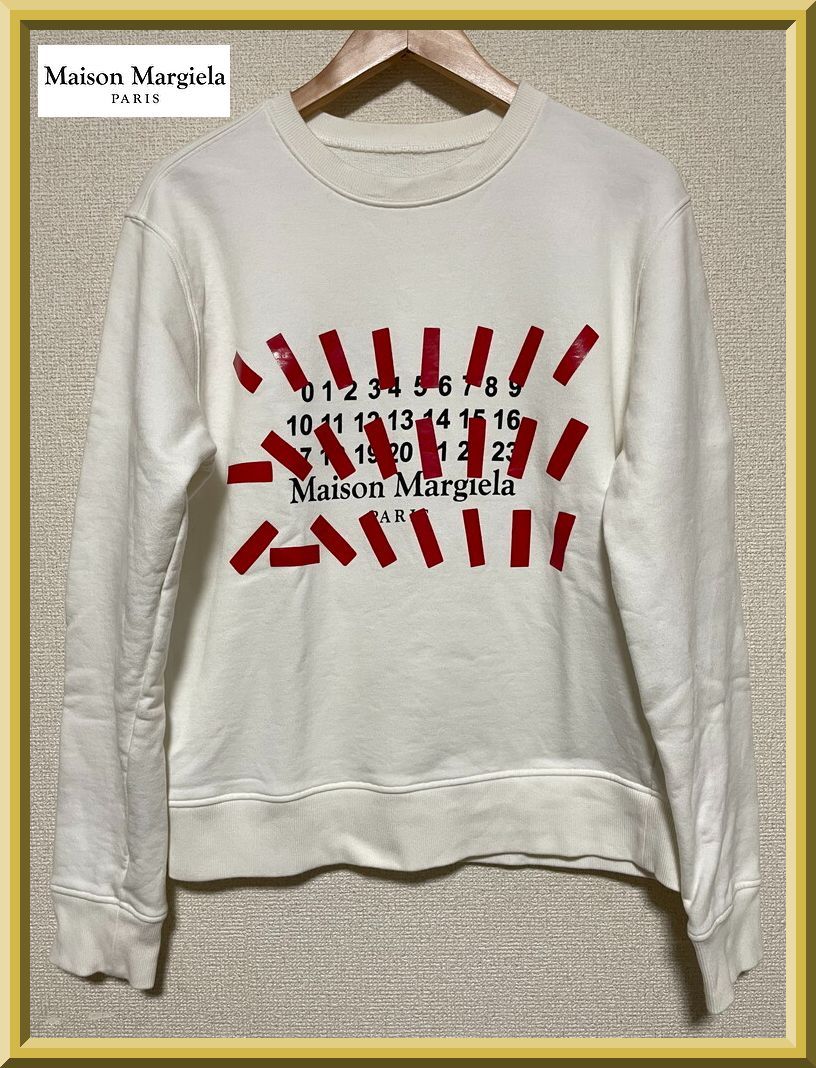 送料関税込■MM6 Maison Margiela ナンバリング スウェット■ MM6 Maison Margiela(エムエム6 メゾン マルジェラ)｜【MEN