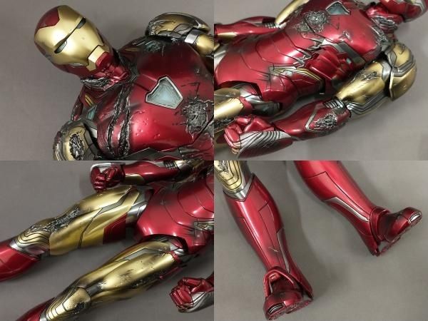 ホットトイズ アイアンマン・マｰク85 バトルダメｰジ版 1/6