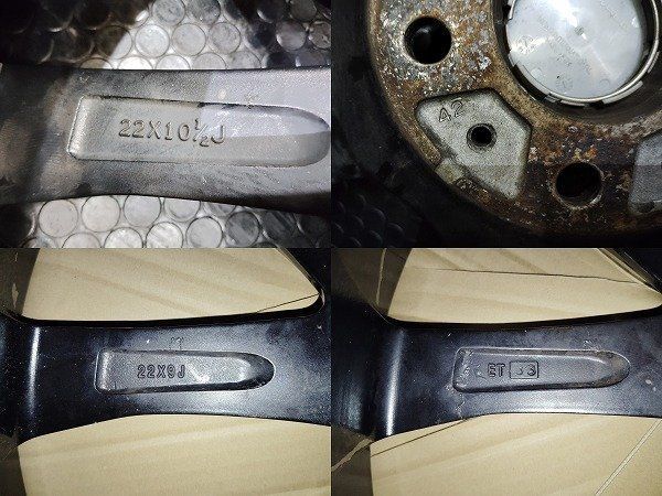 WALD JARRET ヴァルド ジャレット J11-C 社外ホイール 22インチ 4本 9J 10.5J5HPCD120 33 42 空気圧センサー付 レクサスLS等 VHB514MY FFCRYSTALESIA_COM