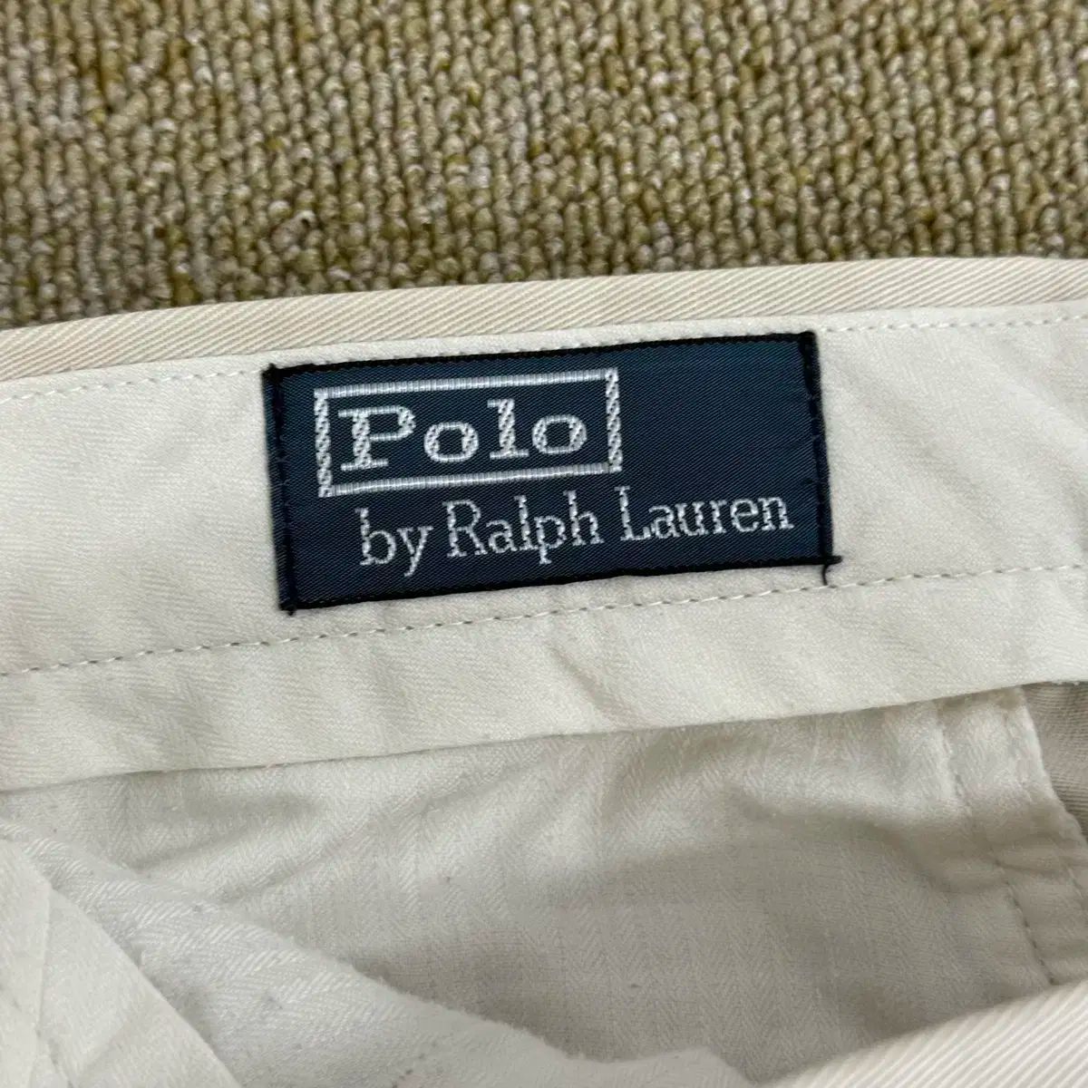 Polo Ralph Lauren ベージュ ショートパンツ32❣️ POLO RALPH LAUREN ベージュショートパンツ 32