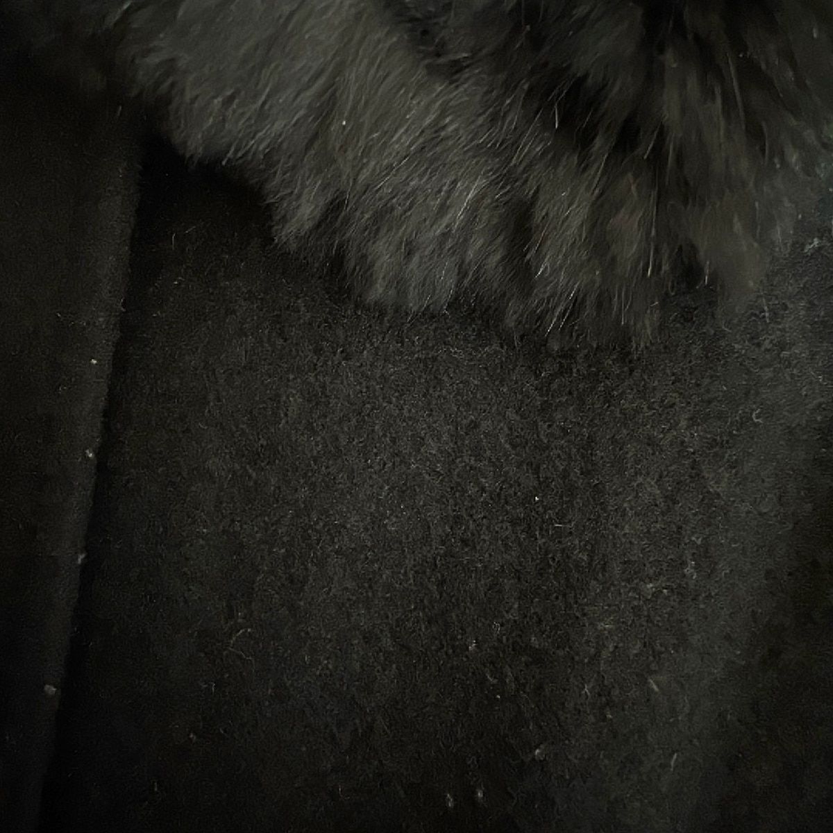  Leilian レリアン コート サイズ11 M レディース - 黒 長袖 ファー ラビット 冬 その他 ジャケット アウター