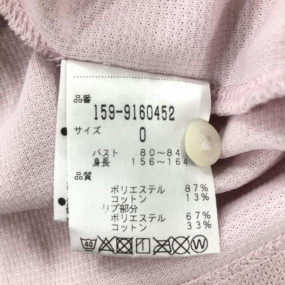 【新品タグ付き】マスターバニーエディション　レディースゴルフシャツ　0 サイズ：2 MASTER BUNNY EDITION マスターバニーエディション