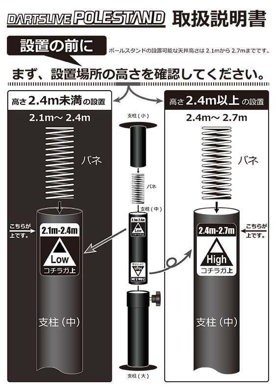 ☆ダーツライブホーム ボード＋ポールスタンド セット [沖縄・離島は