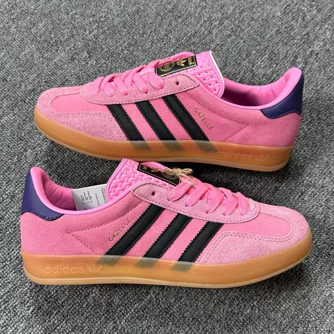 新品 adidas ガゼル インドア ブリスピンク/コアブラック/カレッジ