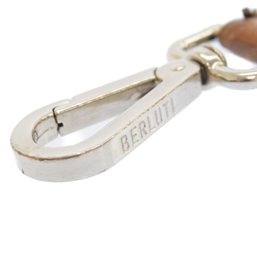BERLUTI ベルルッティ カリグラフィ シューホーン シルバー×ブラウン Berluti (ベルルッティ) カリグラフィ シューホーン 靴ベラ