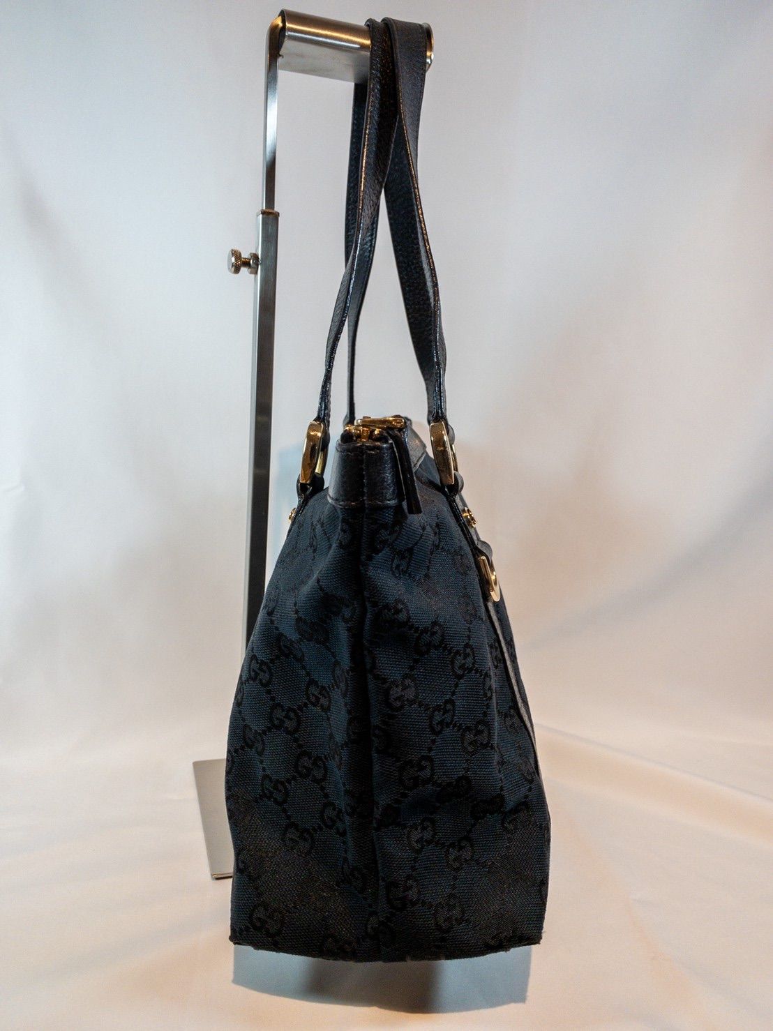 グッチ GUCCI GGキャンバス トートバッグ 141470 黒 - メルカリ