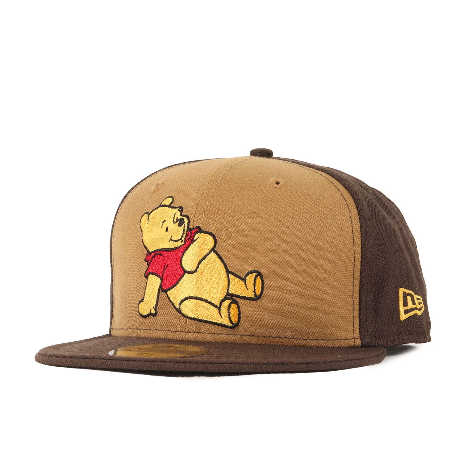 NEW ERA ニューエラ キャップ サイズ:7 3/4(61.5cm) / Disney くまのプーさん ベースボールキャップ / ブラウン / 帽子 コラボ 別注【メンズ】