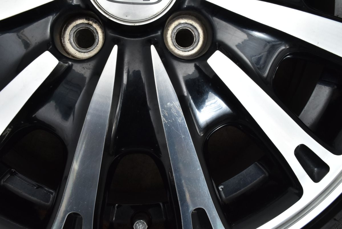 ホイールのみ販売 ホンダ JF1 N-BOX カスタム 純正 15in 4.5J 45 PCD100 クムホ 165|55R15 N-ONE N-WGN 流用 スタッドレス用等にも FFCRYSTALESIA_COM