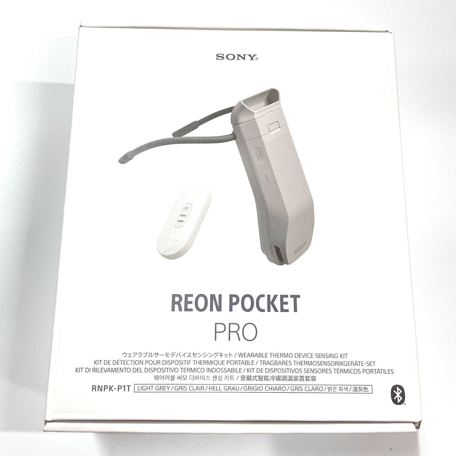SONYソニー REON POCKET PROウェアラブルサーモデバイスセンシングキット RNPK-P1T Aランク 427