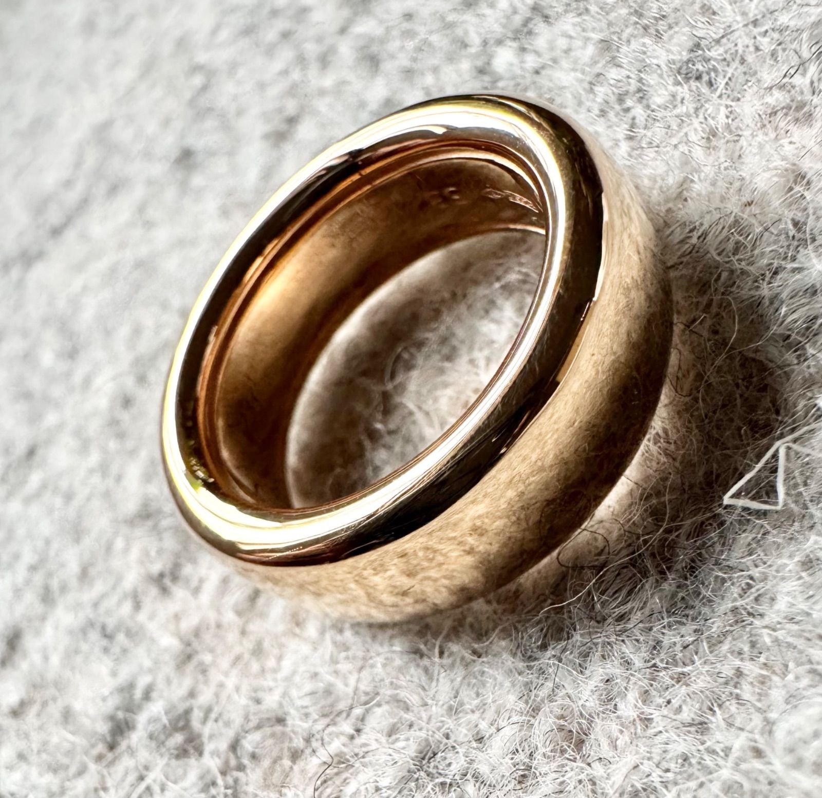 新品磨き仕上げ◇証明書付き◇ポメラート◇53*イコニカ*スリム*リング