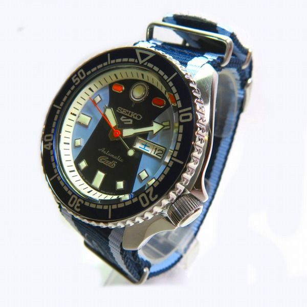 セイコー セイコー5 スポーツ スーパーカブコラボ デイデイト SBSA 237 自動巻 時計 腕時計 メンズ