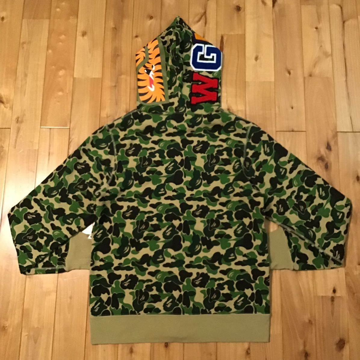 Bape  エイプ　シャークパーカー　abcカモ　サイズS