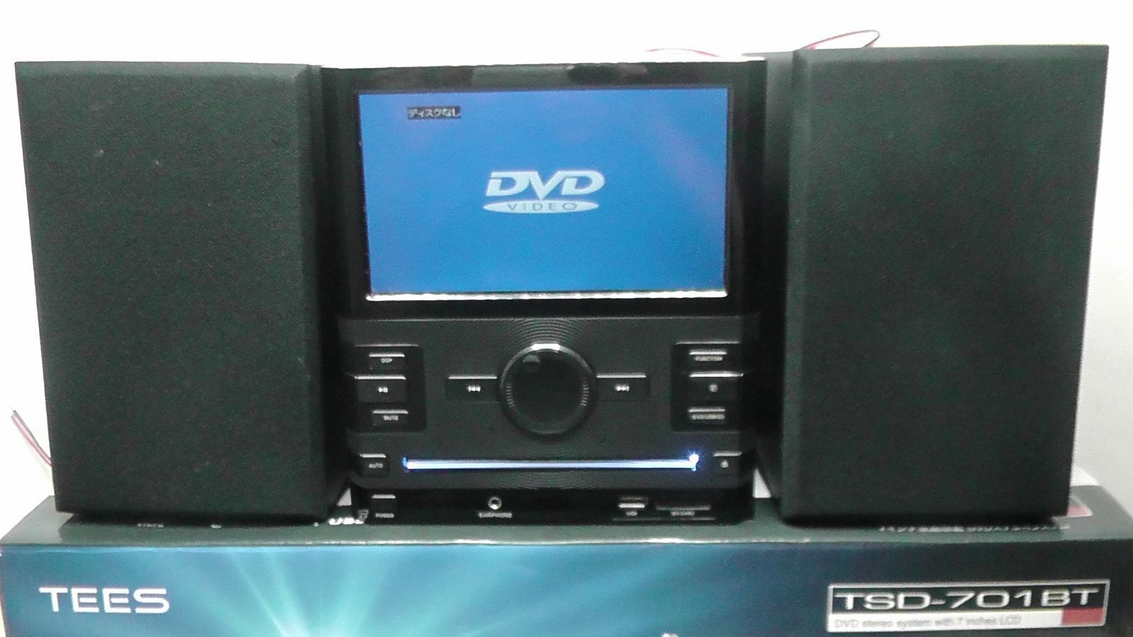 TSD-701BT DVDステレオ 7インチ液晶搭載 DVDステレオシステム