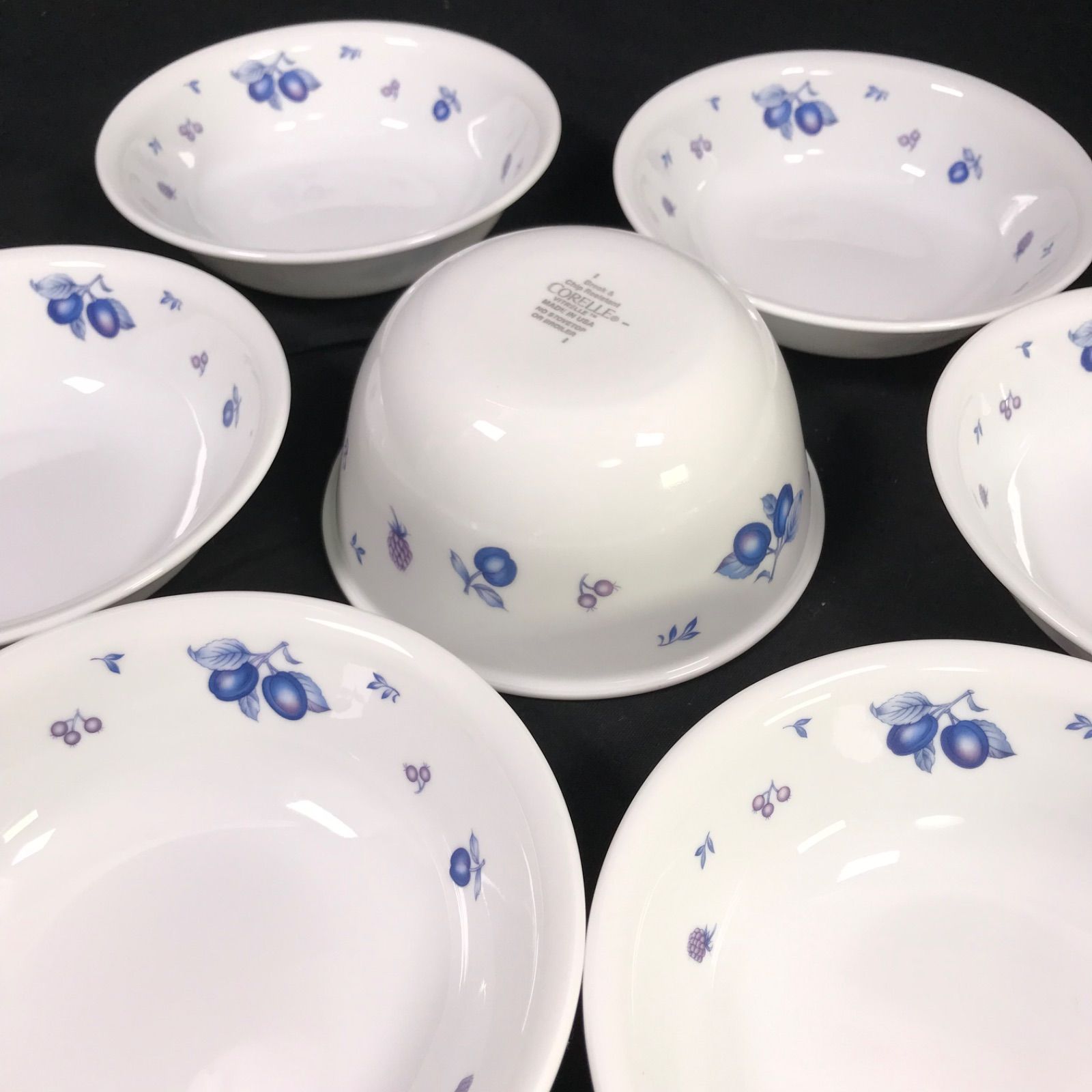 CORELLE コレール 小皿 ボウル 7枚セット フルーツ柄 食器