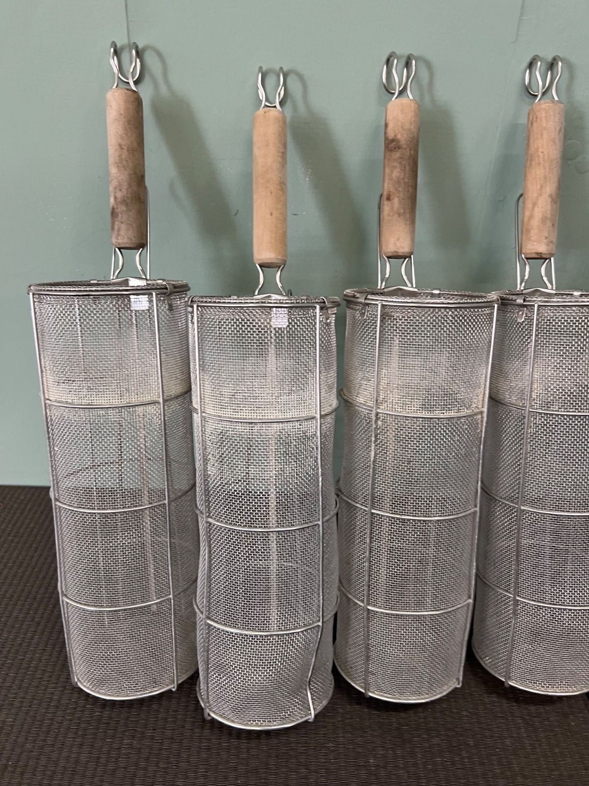 業務用 パスタ 寸胴用 テボ パスタ 湯切り 6個 セット てぼ